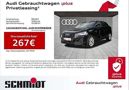 Audi Q2 35 TFSI S line AHK Leder Navi+ Kamera ACC Sport...