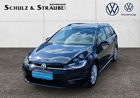 VW Golf Variant Volkswagen VII 2.0 TDI Highline R-Line Rear View, Light Ass