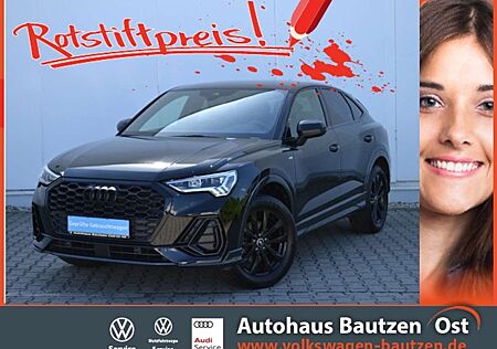 Audi Q3 Sportback 35 TFSI S line OPTIK-SCHWARZ/LED/NAVI+V