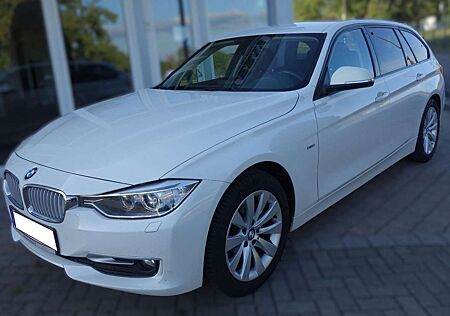BMW 318 Baureihe 3 Touring d Teilleder.Bi-Xenon.