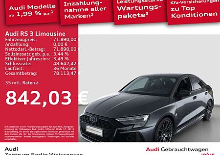 Audi RS3 2.5 TFSI*RS*CARBON*SONOS*ASG*HUD*