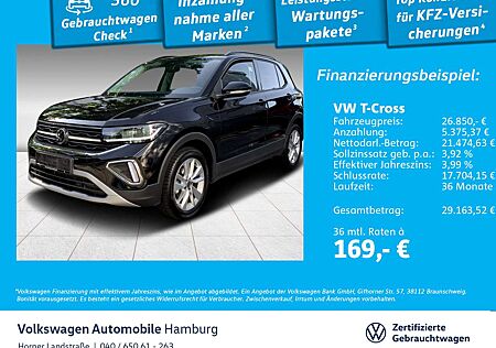 VW T-Cross Volkswagen Goal 1.0TSI DSG Sitzheizung Einparkhilfe