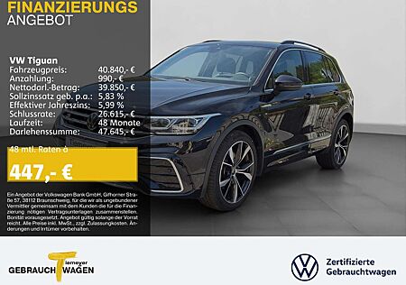 VW Tiguan Volkswagen 2.0 TDI DSG 4M R-LINE AHK LEDER NAVI MATR
