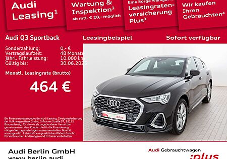 Audi Q3 S line 35 TFSI S tr. AHK LED NAVI
