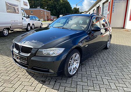 BMW 330d 330 E91 Touring Leder Braun Schalter