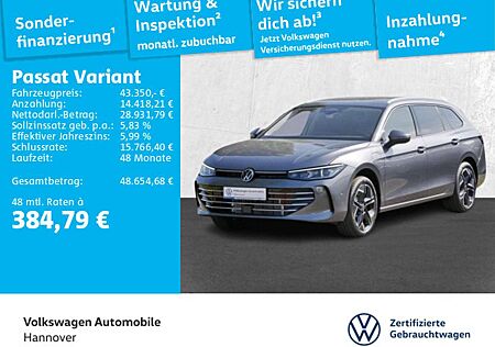 VW Passat Variant Volkswagen Elegance Navi AHK ACC DCC LED