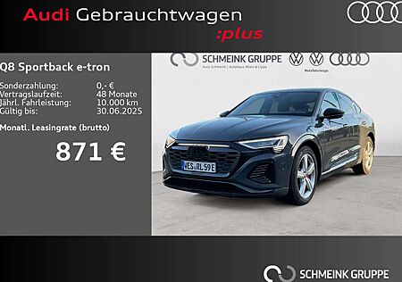 Audi Q8 e-tron 55 S line quattro Matrix Pan