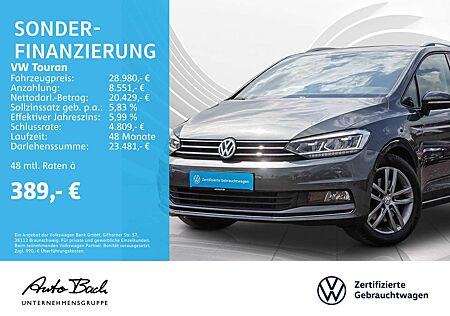 VW Touran Volkswagen 2.0 TDI "IQ.DRIVE" DSG Navi LED Panorama