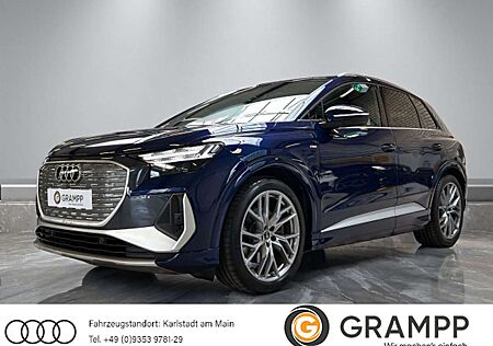Audi Q4 e-tron gebraucht kaufen Audi Q4 e-tron 45 quattro +S-LINE+AHK+KAMERA+MATRIX-L