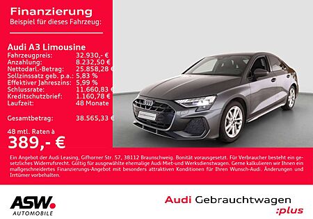 Audi A3 S line 35TFSI Navi LED AHK SONOS VC