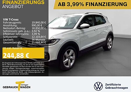 VW T-Cross Volkswagen 1.0 TSI STYLE LED APP-CONNECT SITZH LM17