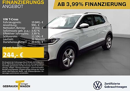 VW T-Cross Volkswagen 1.0 TSI STYLE LED APP-CONNECT SITZH LM17