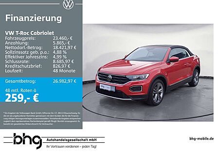 VW T-Roc Volkswagen 1.5 TSI ACT OPF DSG Style