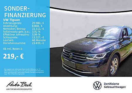 VW Tiguan Volkswagen 2.0 TDI "Elegance" DSG Navi LED Digital C