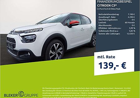 Citroën C3 Citroen PureTech 83 Shine Pack