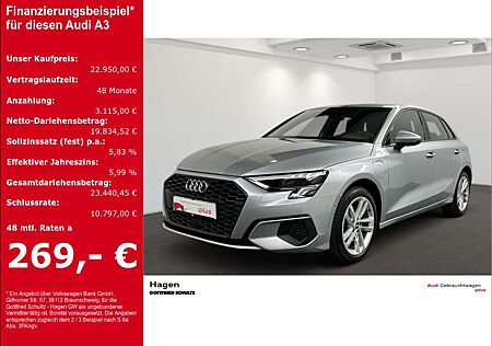 Audi A3 Sportback 40 TFSIe S-tronic LED NAV GRA SHZ