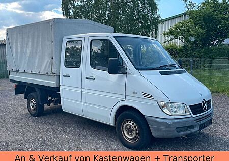 Mercedes-Benz Sprinter Pritsche Doka 208 CDI TÜV NEU - 7 SITZE