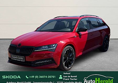 Skoda Superb Combi Sportline 2,0TDI DSG+MATRIX+AHK+WKR