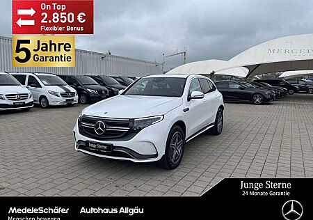 Mercedes-Benz EQC 400 4M AMG 19" AHK 360° Distronic SHD Sounds.