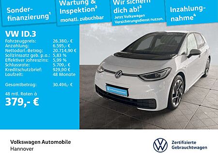 VW ID.3 Volkswagen Pro Performance Navi LED Kamera PDC SHZ ACC