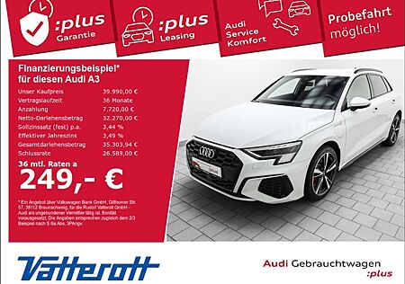 Audi A3 Sportback 45 TFSIe S line AHK B&O Matrix ACC