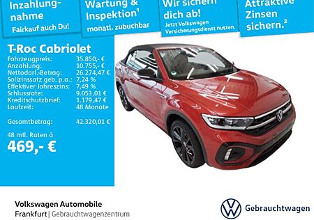VW T-Roc Volkswagen 1.5 TSI DSG R-Line Navi Leder IQ
