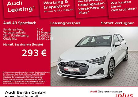 Audi A3 Advanced 35 TDI S tr. RFK PDC NAVI