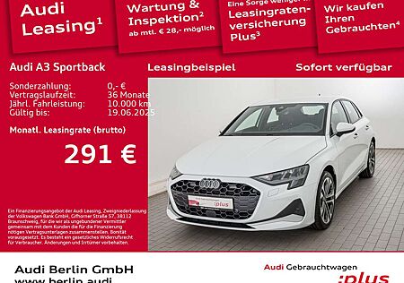Audi A3 Advanced 35 TDI S tr. RFK PDC NAVI