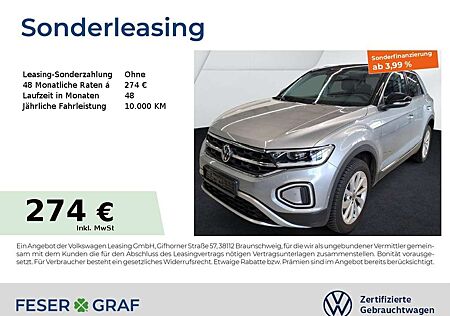 VW T-Roc Volkswagen Style 1.5 TSI DSG Navi AHK LED SiHz