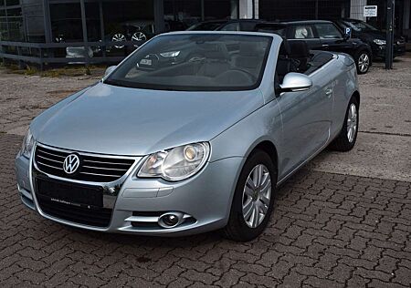 VW Eos Volkswagen 2.0 TDI DSG*Scheckheft gepflegt*Volleder*AHK