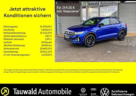 VW T-Roc Volkswagen 1.5 TSI DSG R-Line BLACK/PANO/RFK/ACC/APP/18"