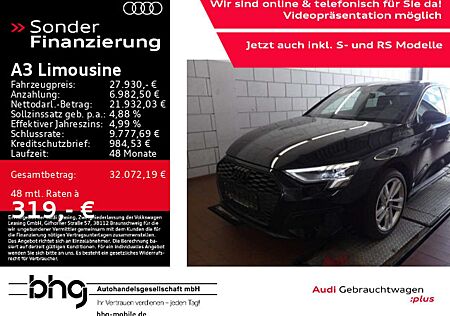 Audi A3 35TFSI S tronic advanced Optik virt