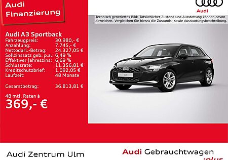 Audi A3 advanced 35 TFSI AHK NAV R-KAM