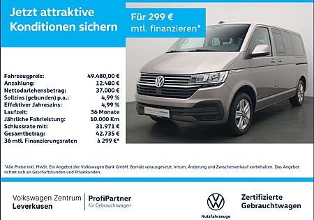 VW T6 Volkswagen .1 Multivan Comfortline DSG AHK LEDER SHZ P