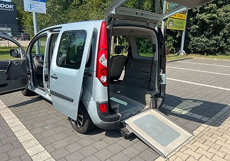 Renault Kangoo Rollstuhltransporter, kurze Rampe, hydr. Heck, 4+1