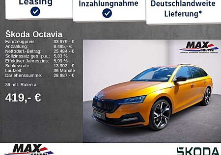 Skoda Octavia Combi Sportline 2.0TDI DSG+DCC+PANO+CARP