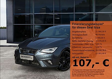 Seat Ibiza FR PRO BLACK EDITION 1.0 TSI LED Navi Tempomat