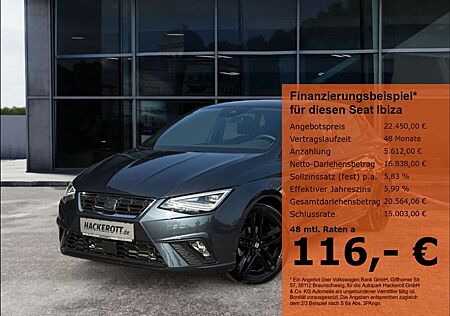 Seat Ibiza FR PRO BLACK EDITION 1.0 TSI LED Navi Tempomat