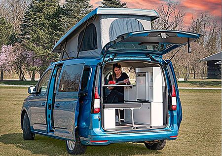 VW Caddy Volkswagen Maxi Camper 2,0 TDI ähnl. California 217