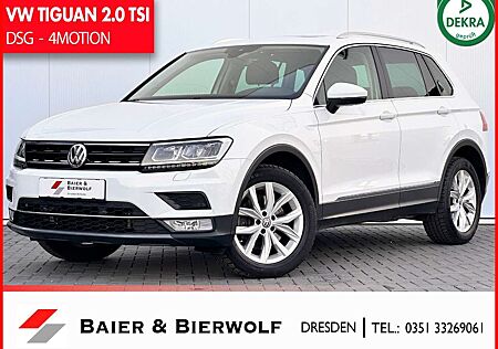 VW Tiguan Volkswagen Highline 2.0TSI 4Motion AHK PANO ACC VZE