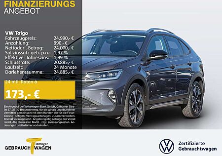 VW Taigo Volkswagen 1.0 TSI DSG STYLE LM17 NAVI LED SITZH