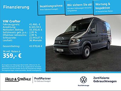Volkswagen Crafter 35 MR HD (L2H2) 2.0 TDI NAV KAM PDC SHZ