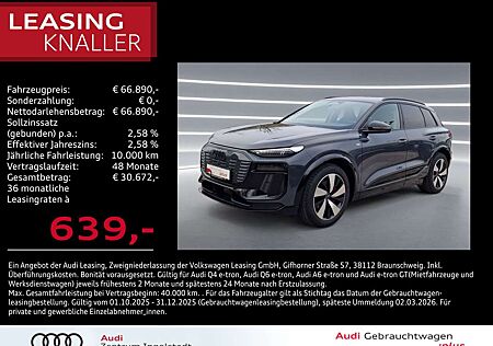 Audi Q6 e-tron Q6 performance S line Tech pro PANO 20"