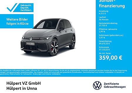 VW Golf Volkswagen VIII 1.5 HYBRID GTE FACELIFT PANO CAM LM18
