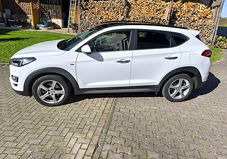 Hyundai Tucson blue 2.0 CRDi 4WD Aut. Premium