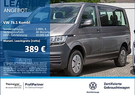 VW T6 Transporter Volkswagen T6.1 Kombi DSG 9-SITZE APP-CON ALLWETTER