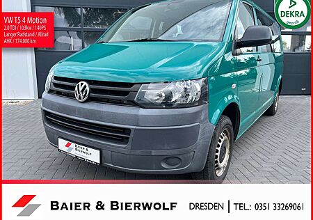 VW T5 Transporter Volkswagen 9 Sitzer lang 4Motion 140 PS AHK