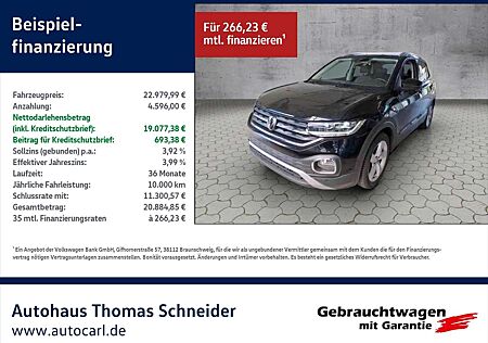 VW T-Cross Volkswagen Style 1.0 TSI DSG IQ-DRIVE/SHZ/Park KLIMA LED ALU