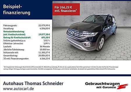 VW T-Cross Volkswagen Style 1.0 TSI DSG IQ-DRIVE/SHZ/Park KLIMA LED ALU