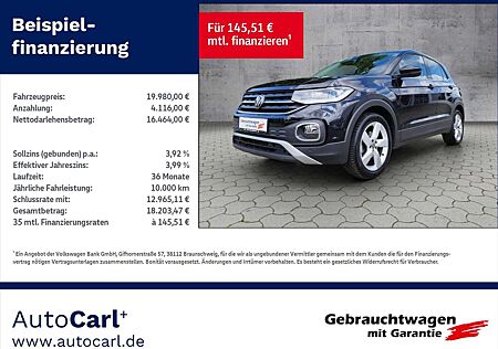 VW T-Cross Volkswagen Style 1.0 TSI DSG IQ-DRIVE/SHZ/Park KLIMA LED ALU